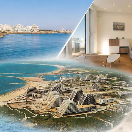 Grande Motte, Elegant, Confort Proche De La Et Du Centre, Lumineux Avec Balcon Apartment *