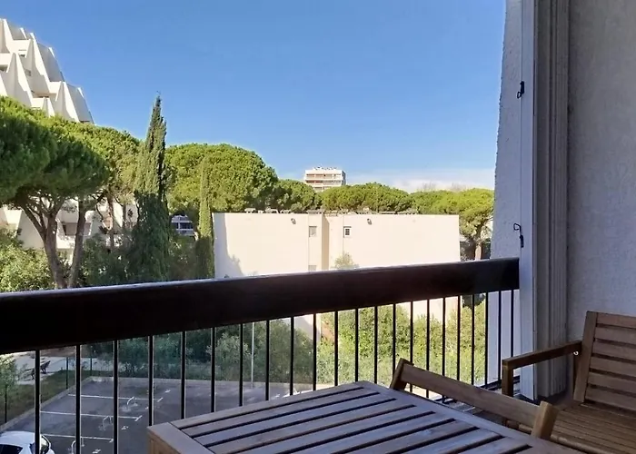 Grande Motte, Elegant, Confort Proche De La Et Du Centre, Lumineux Avec Balcon شقة لا غراند موت