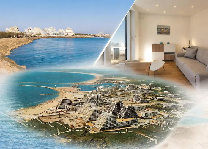 Grande Motte, Elegant, Confort Proche De La Et Du Centre, Lumineux Avec Balcon Apartment *